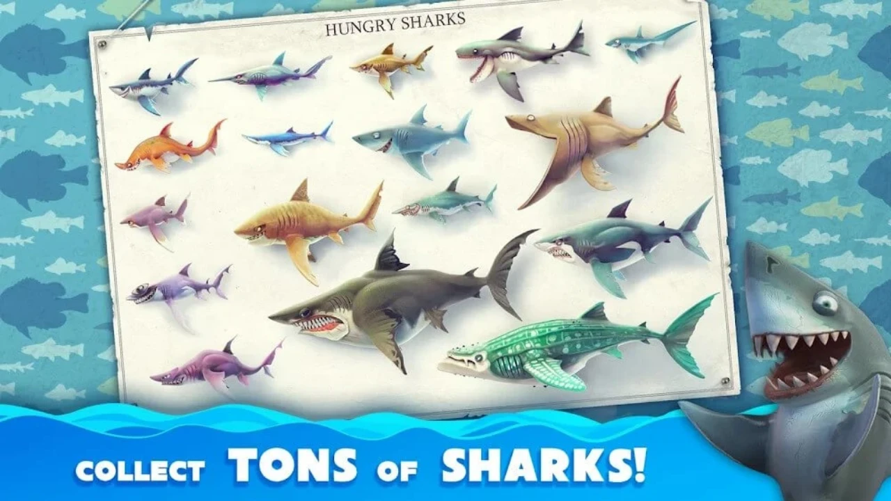 Hungry Shark World Mod Apk Unlimited Money