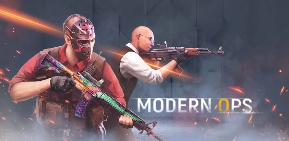 Modern Ops MOD APK All Weapons Unlocked